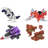 Transformers Titans Return Titan Master Ramhorn, Ptero, Apeface & Overboard Set